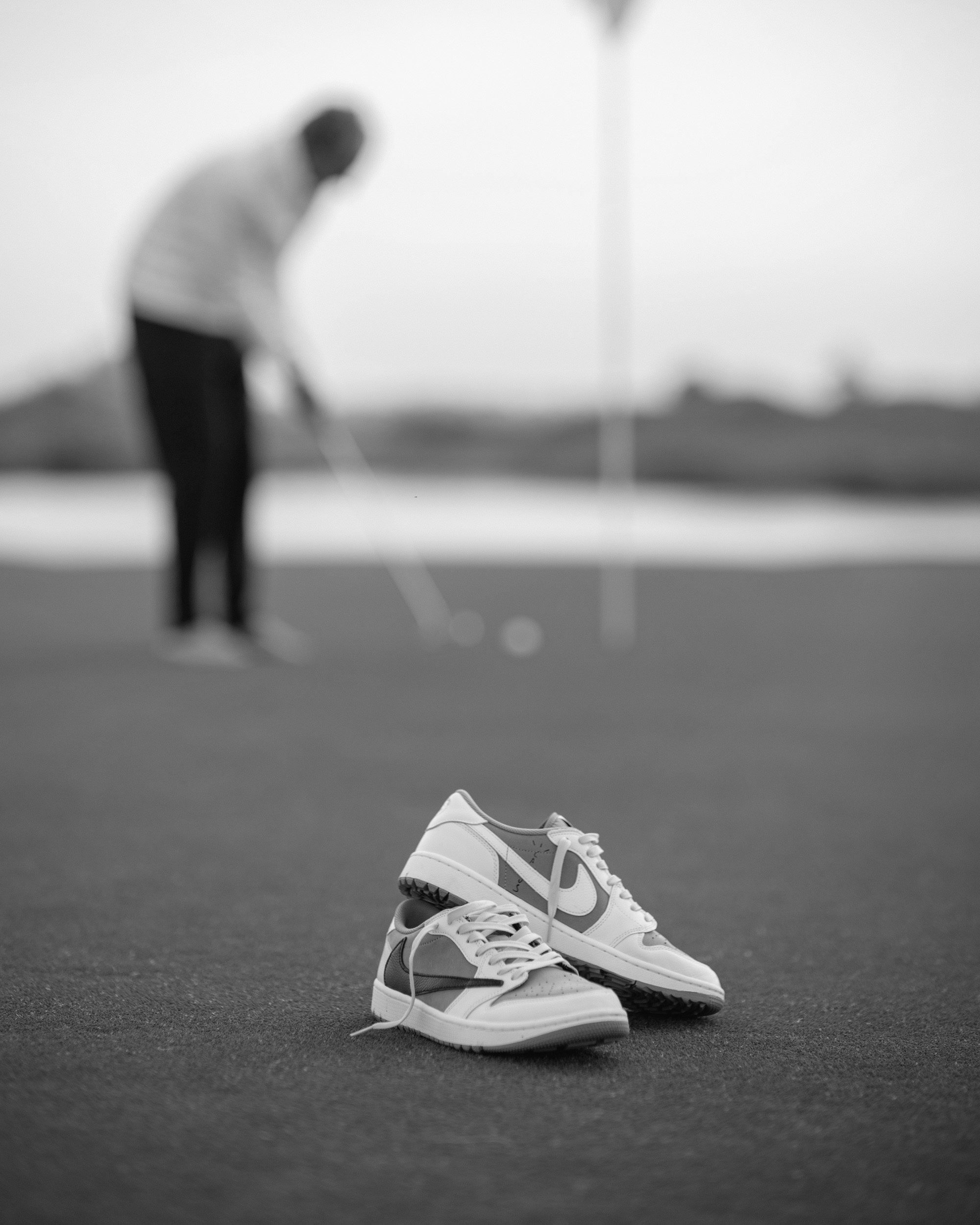 Utopia for Golfers - Travis Scott x Air Jordan 1 Low Golf In-store Lau