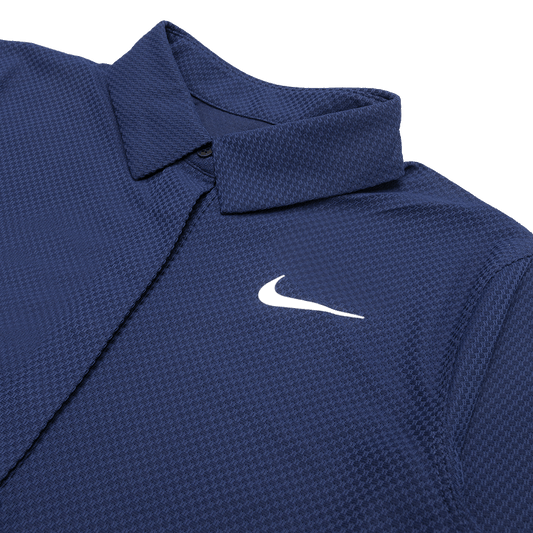 Nike Womens Dri-FIT ADV Tour Longsleeve Polo Navy