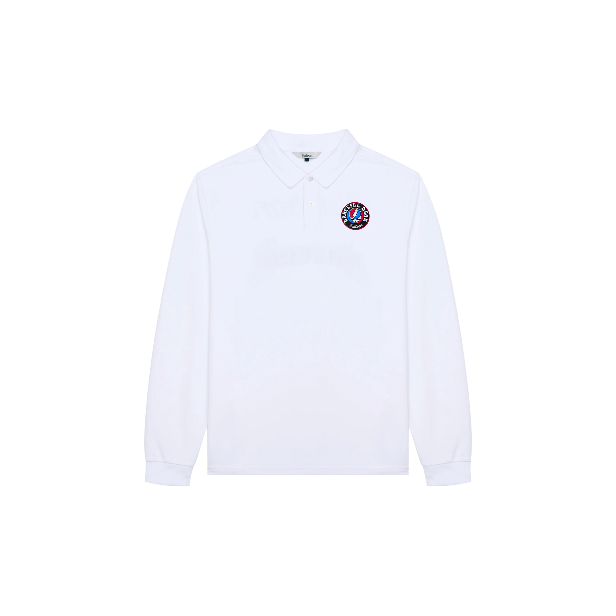 Malbon Golf Grateful Dead Stealie Polo - White – Bisque Golf