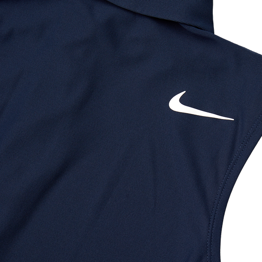 Nike Womens Dri-FIT ADV Tour Polo Sleeveless Navy