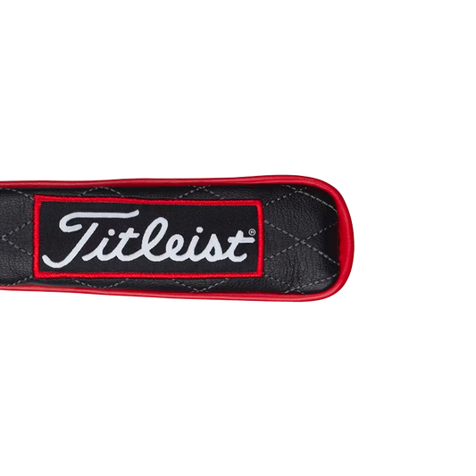 Titleist Leather Aligned Stick Cover Black