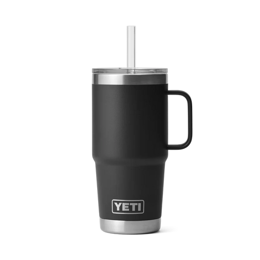 YETI Rambler Straw Mug (710ml) Black