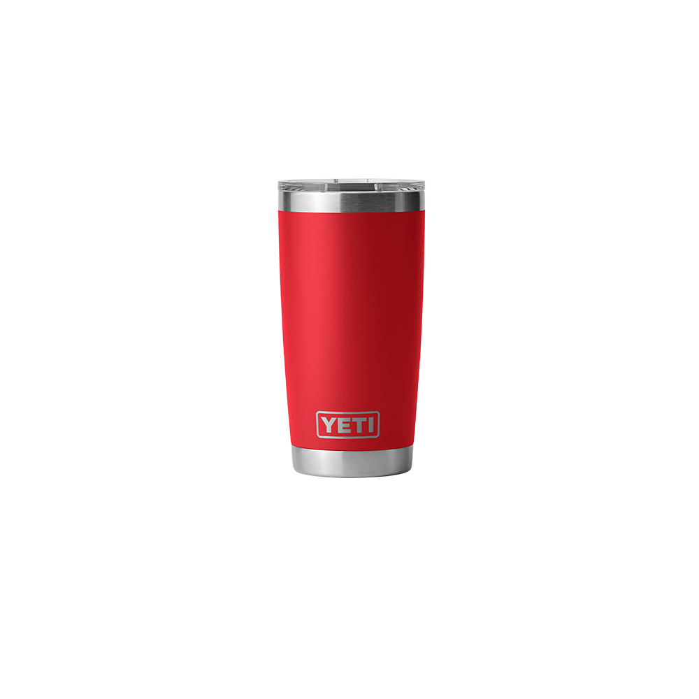 Yeti 20 oz. Rambler Tumbler with Magslider Lid - Rescue Red