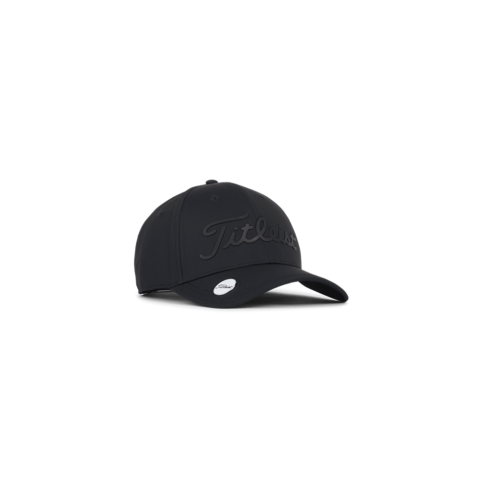 Titleist Players Performance Ballmarker Cap All Black – Bisque Golf