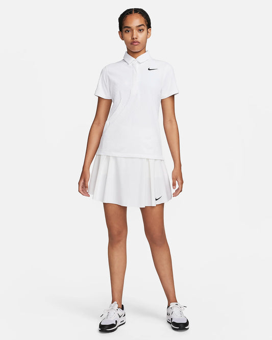 Nike Tour Women's Dri-FIT ADV Short-Sleeve Golf Polo - White