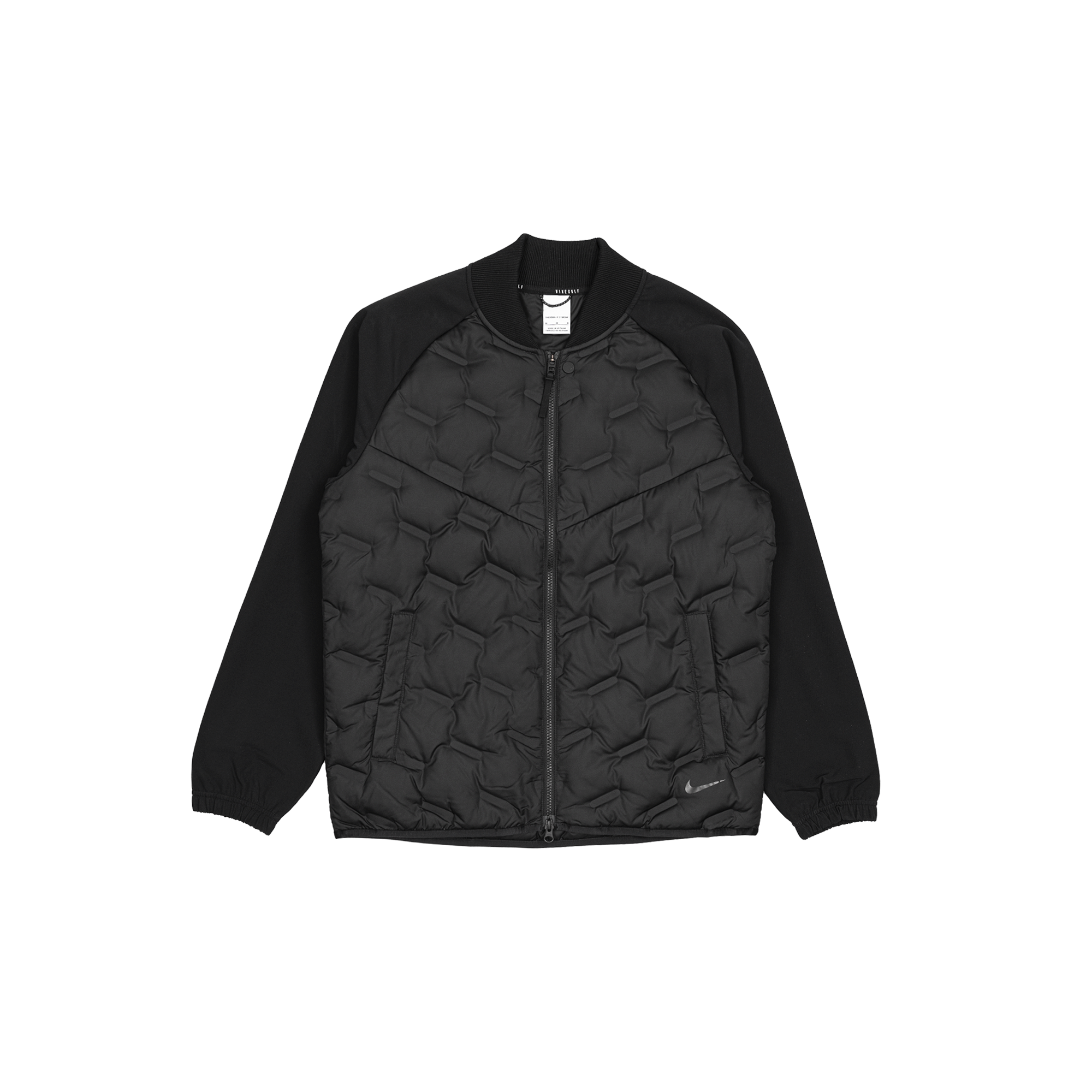 Black nike online golf jacket