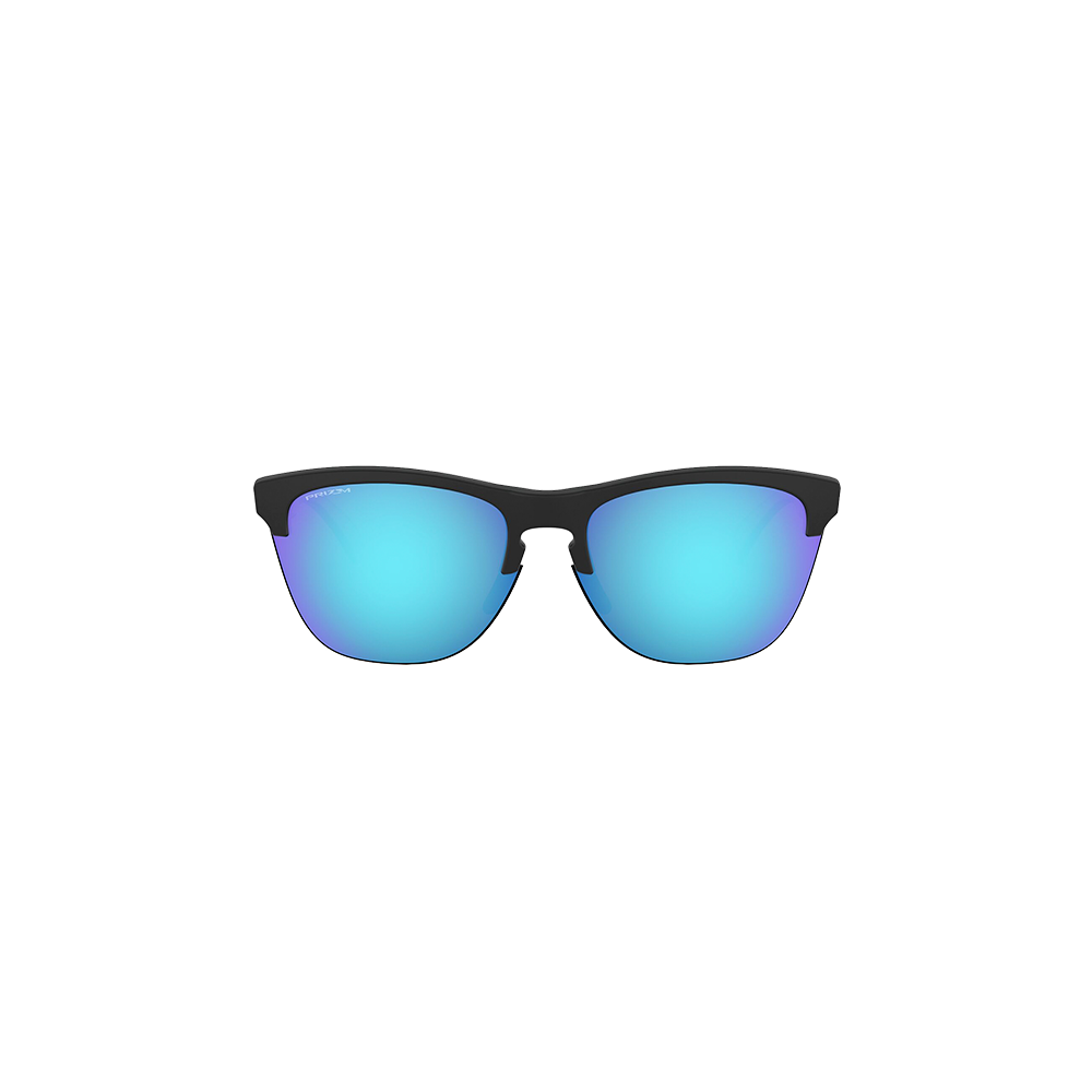 Frogskins™ Prizm Sapphire Polarized Lenses, Crystal Black Frame Sunglasses