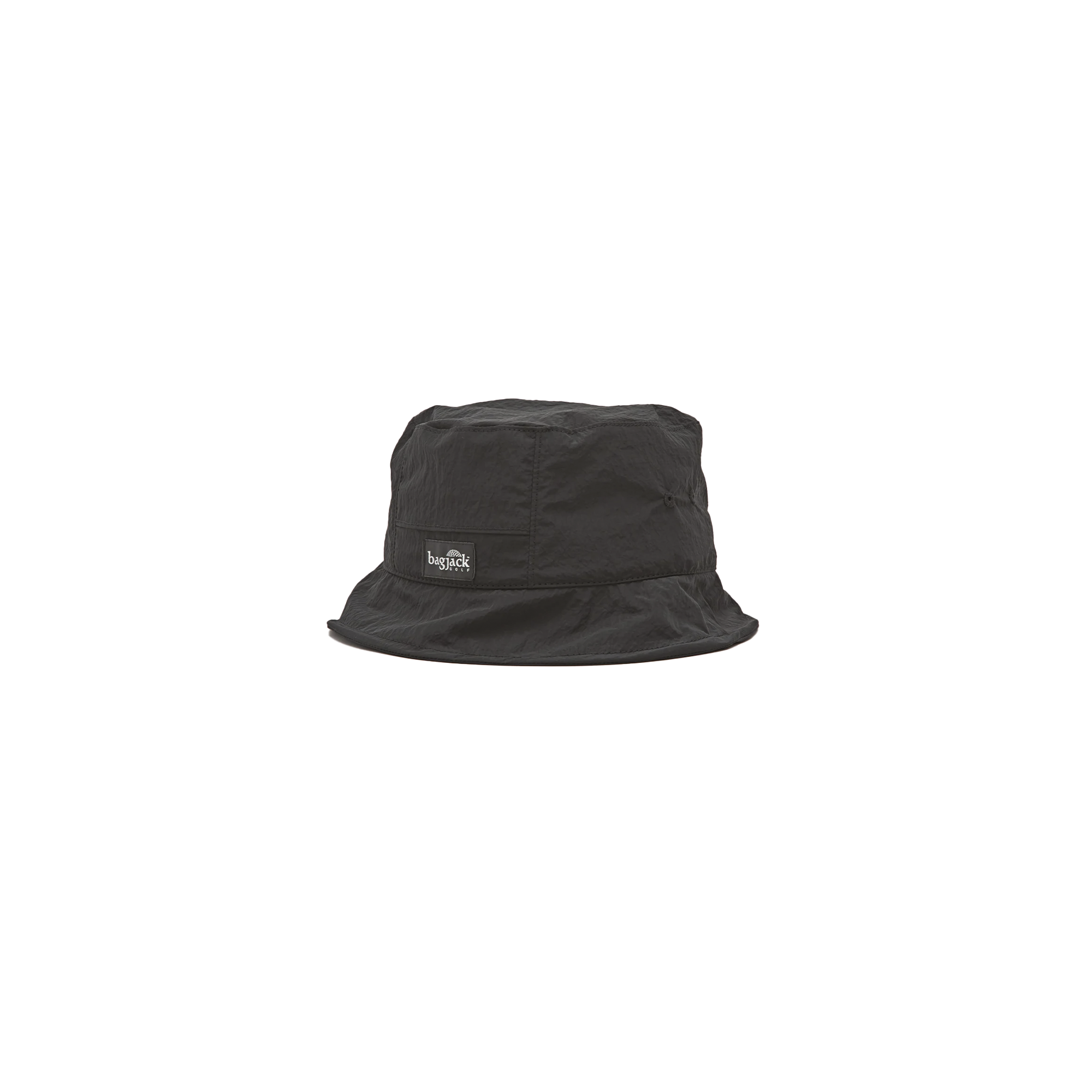 Bagjack Nylon Washer Ripstop Hat Black