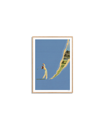 Ciel Glue Print - Hook 30 x 40 cm