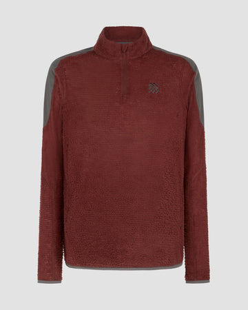 Manors Golf 1/4 Zip Primaloft Midlayer - Burgundy