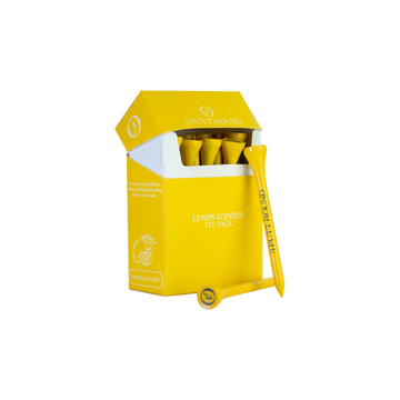 3 Putt Round Scented Tee Pack - Lemon