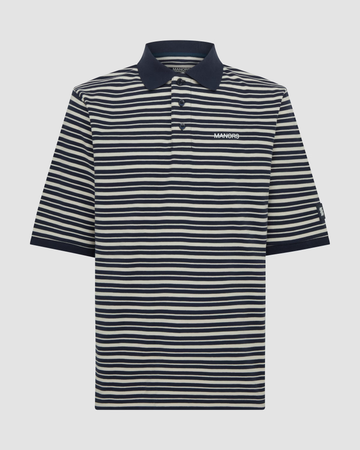 Manors G.O.A.T Pique Polo "Navy"