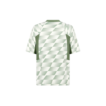 Reebok x Manors Mock Neck Polo - Legacy Green AOP