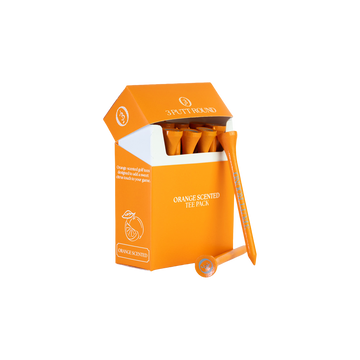 3 Putt Round Scented Tee Pack - Orange