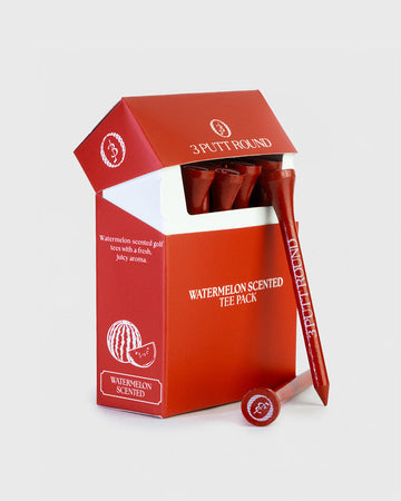 3 Putt Round Scented Tee Pack - Watermelon