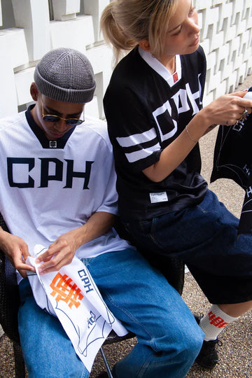 Cph/Golf Overlap Jersey Short Sleeve Pullover - Black