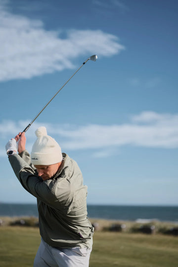 Local Rule Pom Pom Beanie - Offwhite