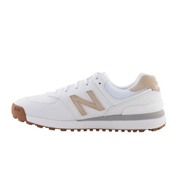 New Balance 574 Greens v2 - White/Tan