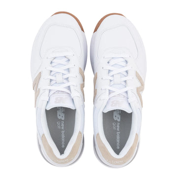 New Balance 574 Greens v2 - White/Tan