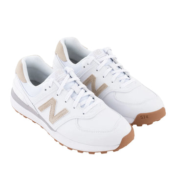 New Balance 574 Greens v2 - White/Tan