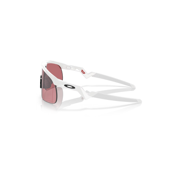 Oakley Resistor (Youth Fit) Prizm Dark Golf Lenses, Polished White Frame