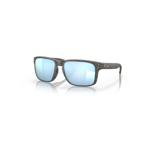 Oakley Holbrook™ Woodgrain Collection Prizm Deep Water Polarized Lenses, Woodgrain Frame