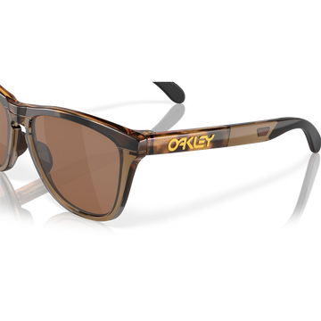 Oakley Frogskins™ Range Prizm Tungsten Polarized Lenses, Brown Tortoise/Brown Smoke Frame