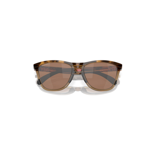 Oakley Frogskins™ Range Prizm Tungsten Polarized Lenses, Brown Tortoise/Brown Smoke Frame