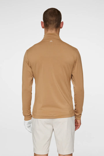 J. Lindeberg Tour Tech Mid Layer - Tigers Eye