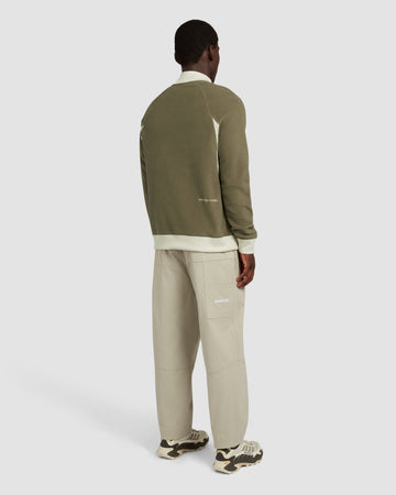 Manors Golf Reversible Polartec Fleece Vest - Dark Olive