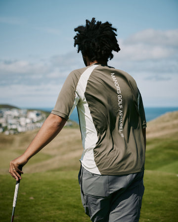 Manors Tour Polo - Dark Olive