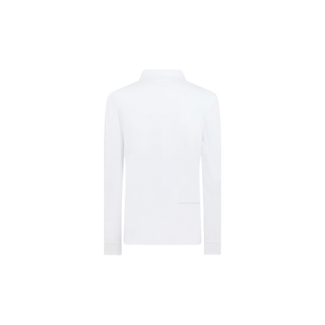 Manors Golf Long Sleeve Course Polo - White