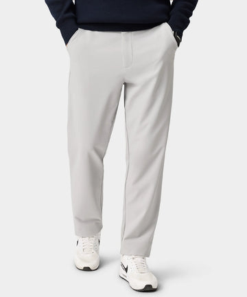 Macade Lightweight Relaxed Trouser - Light Grey