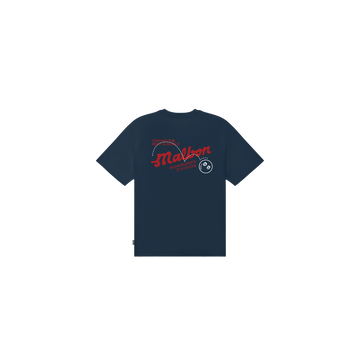Malbon Vista Demand Tee - Blueberry