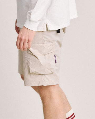 Local Rule Lightweight Tech Shorts Beige