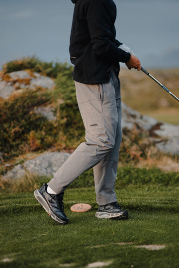 Manors Golf Recycled Greenskeeper Trousers - Steel