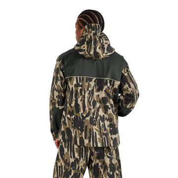 Malbon Golf Tour Divot Camo Rain Jacket