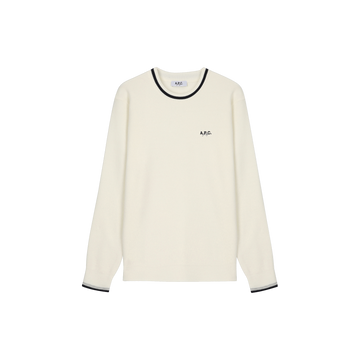 APC Golf Simon Sweater - White