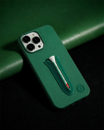 3 Putt Round The Tee Case - iPhone 16 Pro, tee holder detail