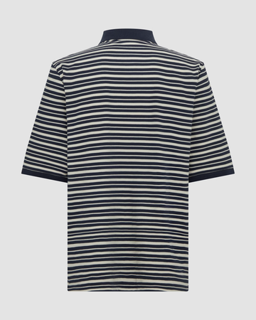 Manors G.O.A.T Pique Polo "Navy"