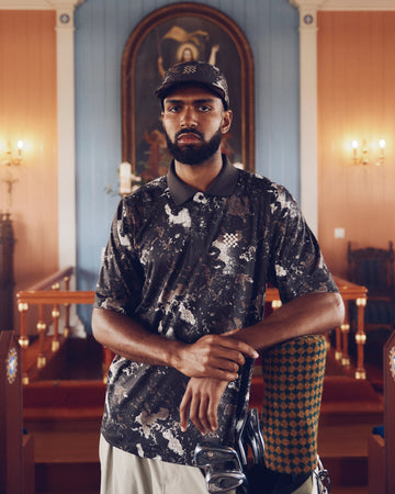 Manors Golf Woodland Course Polo - Camo