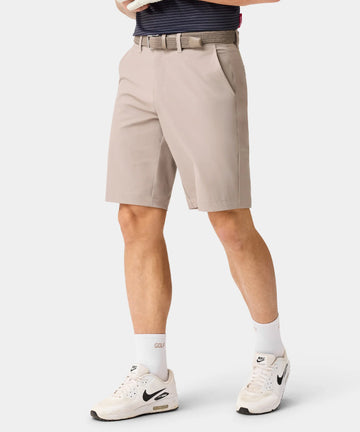Macade Four-way Stretch Shorts Men - Ash Brown