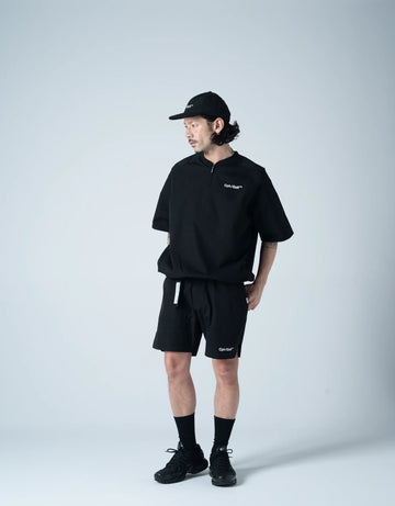 Cph/Golf Light Weight SS Zip Pullover - Beige