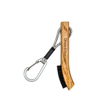 Dimple & Divot Mini Hickory Golf Brush - Walker