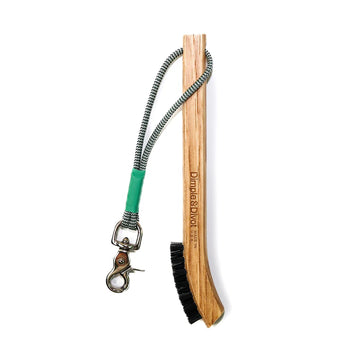 Dimple & Divot Original Hickory Golf Brush - Ryegrass