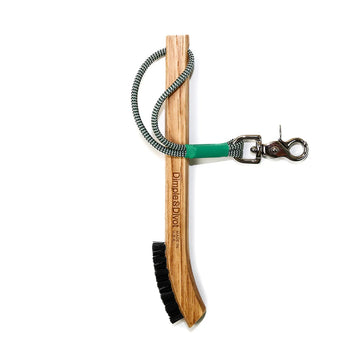 Dimple & Divot Original Hickory Golf Brush - Ryegrass