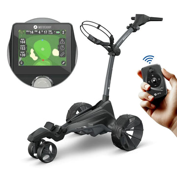 MotoCaddy M7 GPS Remote Electric Trolley 2026 - Black