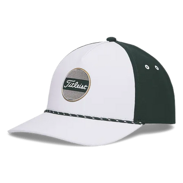 Titleist Boardwalk Rope Cap - White/Pine/Gold