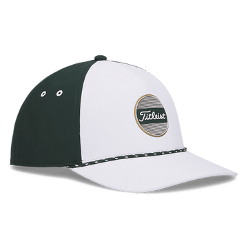 Titleist Boardwalk Rope Cap - White/Pine/Gold