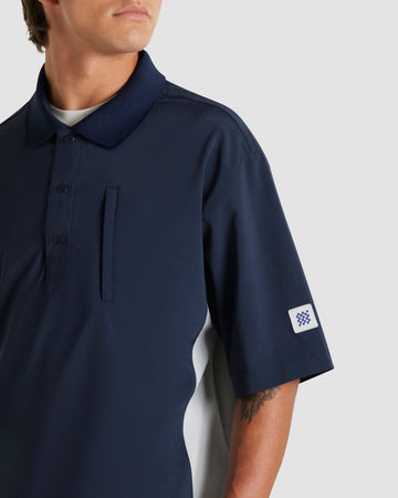 Manors Frontier Shooter Shirt - Navy